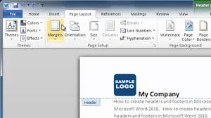 Check spelling or type a new query. How To Insert A Custom Header Or Footer In Microsoft Word