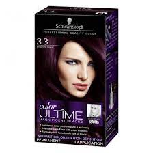 Schwarzkopf Color Ultime Permanent Hair Color Cream 3 3 Amethyst Black Schwarzkopf Hair Color Hair Color Cream Cherry Hair Colors