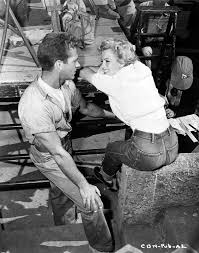 Marilyn Monroe and Blue Jeans in “Clash by Night” |