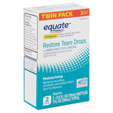 Artificial tears sterile lubricant eye drops. Equate Restore Tears Lubricant Eye Drops Twin Pack 0 5 Fl Oz 2 Count Walmart Com Walmart Com