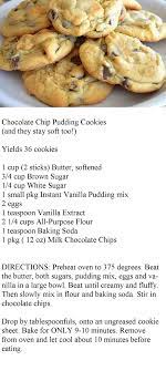 Pin By M A D D Y On Recipes Food Chocolate Chip Pudding Chocolate Chip Pudding Cookies Pudding Cookies