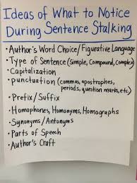 Going Deep During Sentence Stalking When Students Look At