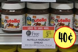 I actually measured and weighed a cup of nutella and i got 290g. Nutella Hazelnut Spread Just 40 Per Jar At Publix