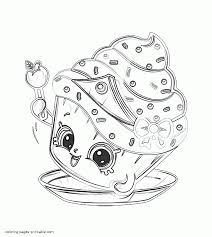 Opens in a new window; Shopkins Cupcake Princess Coloring Page Coloring And Drawing