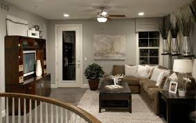 Living Room Design Gray Wood Flooring Brown Sofa Wooden Coffee Table Brown Living Room Brown Sofa Living Room Living Room Grey