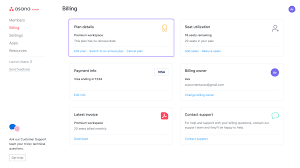 You can now retrograde the project down another step by repeating the processes. Upgrade Billing Options Product Guide Asana