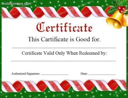 *this listing is for the digital gift card only. Holiday Gift Certificate Templates Free