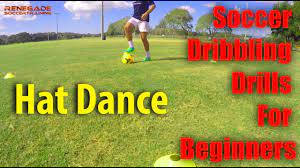 Soccer Dribbling Drills For Beginners Hat Dance Basic Renegade Soccer Training Youtube