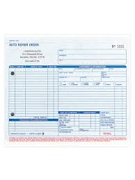 custom carbon business forms pre formatted auto repair order forms 8 12 x 7 3 part box of 250 office depot custom carbon business forms pre formatted auto repair order forms 8 1 2 x 7 3 part box of 250 item 218291