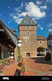 Schelmenturm in Monheim, Germany, North Rhine-Westphalia, Bergisches Land,  Monheim am Rhein Stock Photo - Alamy