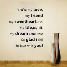 Citation Amour En Anglais My Dream Came True Quotes My Love