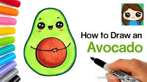 Check spelling or type a new query. How To Draw An Avocado Cute And Easy Youtube
