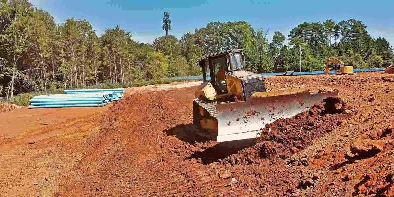 Land grading and leveling service
