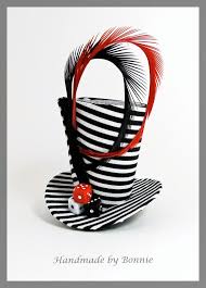 Black And White Striped Top Hat Tiny Top Hat Mini Top Hat Dice Bunco Lcr Black And White Striped 35 00 Via Etsy Halloween Bunco Bunco