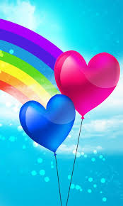 Google Nexus S Wallpapers Heart Wallpaper Love Rainbow Rainbow Heart