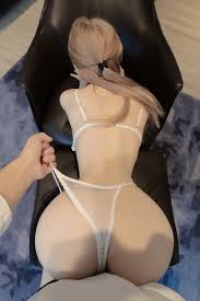 Blushing Dearie_ Weimi circle playing with double toys