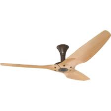 Otherwise, this is a good low profile fan for people with low ceilings, easy peasy when installing a ceiling fan. Big Ass Fans Fr150a S0f10 3h03 00471 504p010 Caramel Bamboo Haiku 60 Low Profile Mount 3 Blade Outdoor Ceiling Fan With Remote Control And Oil Rubbed Bronze Motor Body Lightingdirect Com