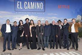 Aaron Paul Comes Together With The Cast Of Breaking Bad Breaking Bad Cast Breaking Bad Breaking Bad Movie