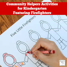 It emits warmth and light and is used in many types of celebrations around the world. Community Helpers Activities For Kindergarten Featuring Firefighters