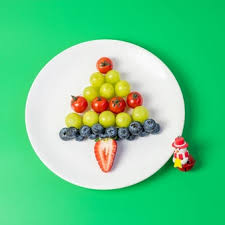 The ovary should be swollen with the beginning of the new fruit. Premium Photo Christmas Tree Of Organic Vegetable And Fruit