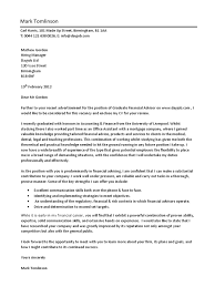 A good cover letter promotes your proudest career moments and proves that you really care. Graduate Cover Letter Example Pdf Financial Adviser Profession