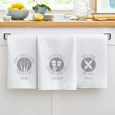 Hand out cooling towels to gym customers and at athletic or health trade shows and conferences. Kitchen Towels And Dish Cloths At Personal Creations