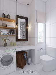 Kubikel kamar mandi seperti yang terlihat di inspirasi kamar mandi minimalis ukuran 1 x 2 diatas juga adalah alternatif mudah untuk mengatasi keterbatasan ruang di kamar mandi. Inspirasi Desain Kamar Mandi Minimalis Ukuran 2x2 Homify