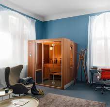 Die kleinsten im handel erhältlichen finnischen saunen haben abmessungen von nicht mehr als 0,8 * 0. Sauna Fur Die Wohnung Wenn Die Schwitzkabine Im Wohnzimmer Steht Welt
