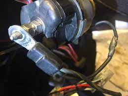 Remove the nut and the accessory wire from the back of the switch. Black Green Wire On Back Of Ignition Switch Vintage Mustang Forums