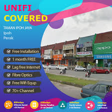 Taman ipoh jaya, perak region. Unifi Ipoh Coverage Fibre Broadband Internet Taman Ipoh Jaya Ipoh Perak Unifi Broadband Malaysia