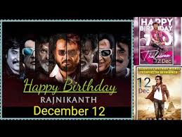Happy Birthday Rajinikanth 12 December Rajini Sir Youtube Each day is a beautiful gift. happy birthday rajinikanth 12 december