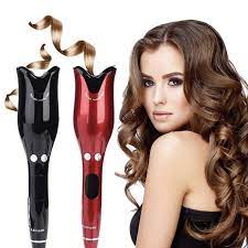 Rose Shaped Multi Functional Lcd Curling Iron In 2021 Automatic Hair Curler Hair Curlers Curling Hair With Wand