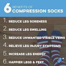 The 6 Benefits Of Compression Socks Via Boldfoot Compression Socks Benefits Compression Socks Compression