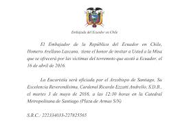 Chile decretó dos días de duelo nacional por las víctimas de la pandemia. Presidente Correa Decreto Duelo Nacional En Ecuador Chile