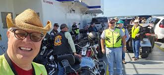 Chris and Debbie Jolly rode down from Taylorsville NC to meet and ride with  Dave Barr