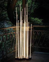 Artemide Reeds Outdoor Floor Lamp Outdoor Floor Lamps Modern Outdoor Lighting Outdoor Lamp