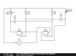 Cad tools can export netlists for digital designs. Tone Generator Circuit Simple Signal 5khz Frequency Circuitlab