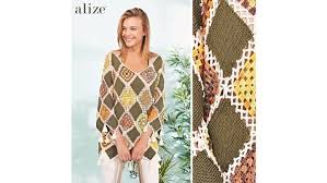 Alize Diva Ve Diva Batik Ile Bluz Yapimi Videosunu Alize Facebook Sayfamizdan Ve Youtube Kanalimizdan Izleyebilirsiniz The Video Tutorial Batik Orgu Bluz