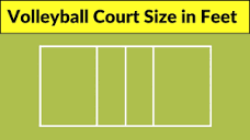 Volleyball court marking | volleyball court size in feet ...