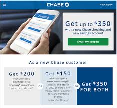 While some facilities are free for all customers some of them are offered free if you maintain a balance of rs. Chase Bank Promotions 200 And 150 Checking Savings Account Bonuses Chase Bank Savings Account Accounting