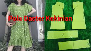 Jangan lupa siapkan pola dasar terlebih dahulu. Pola Daster Kekinian Daster Viral Youtube