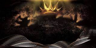 black gold crown background black gold background banner light crown gold line poster material high end atmosphere background posters ap phich hinh ảnh