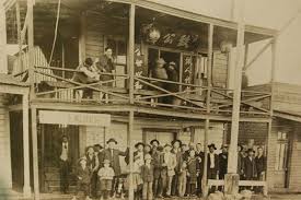 Old Chinese Laundry And Joss House In The Town Of Prescott Arizona In 1907 Old West Town Prescott Arizona Old West