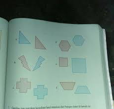 C 0 2 4 5 6. Tentukan Apakah Gambar Yang Berwarna Biru Merupakan Hasil Pencerminan Dari Gambar Yang Berwarna Arumi Gambar