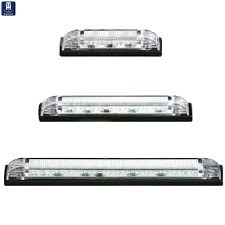 T H Marine 4 In Led Slim Line Utility Strip Lights In Clear Led 51800 Dp The Home Depot