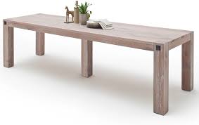 Tisch eiche weiss esstisch gekalkt wild oak cm with er massiv gebeizt ausziehbar massivholz weis ge. Esstisch Leeds Eiche Gekalkt Massiv 300 Cm