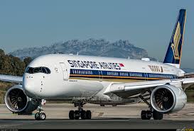 Singapore airlines is the flag carrier airline of singapore, with its hub at singapore changi airport. 9v Smf Singapore Airlines Airbus A350 900 At Barcelona El Prat Photo Id 879624 Airplane Pictures Net