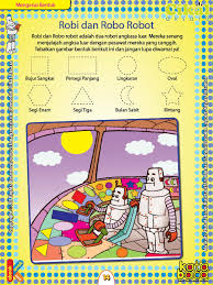 Buku membaca untuk anak tk workvegalo. Buku Pintar Aktivitas Tk A B Worksheet Paud Tk A B Mengenal Bentuk Ebook Anak