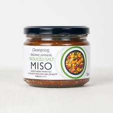Organic Japanese Reduced Salt Miso Paste Unpasteurised Clearspring Ltd