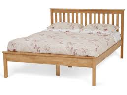 Full size wood bed frames : Serene Heather Honey Wood Bed Frame Buy Online At Bestpricebeds
